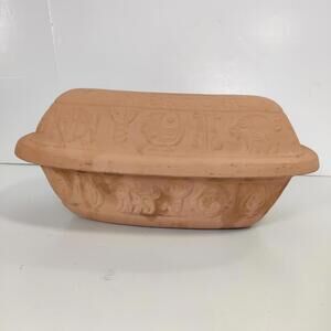 Vintage Römertopf Terra-Cotta Clay Roaster